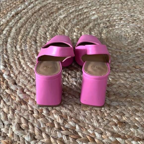Pink Backstrap Heels - Picture 3 of 3